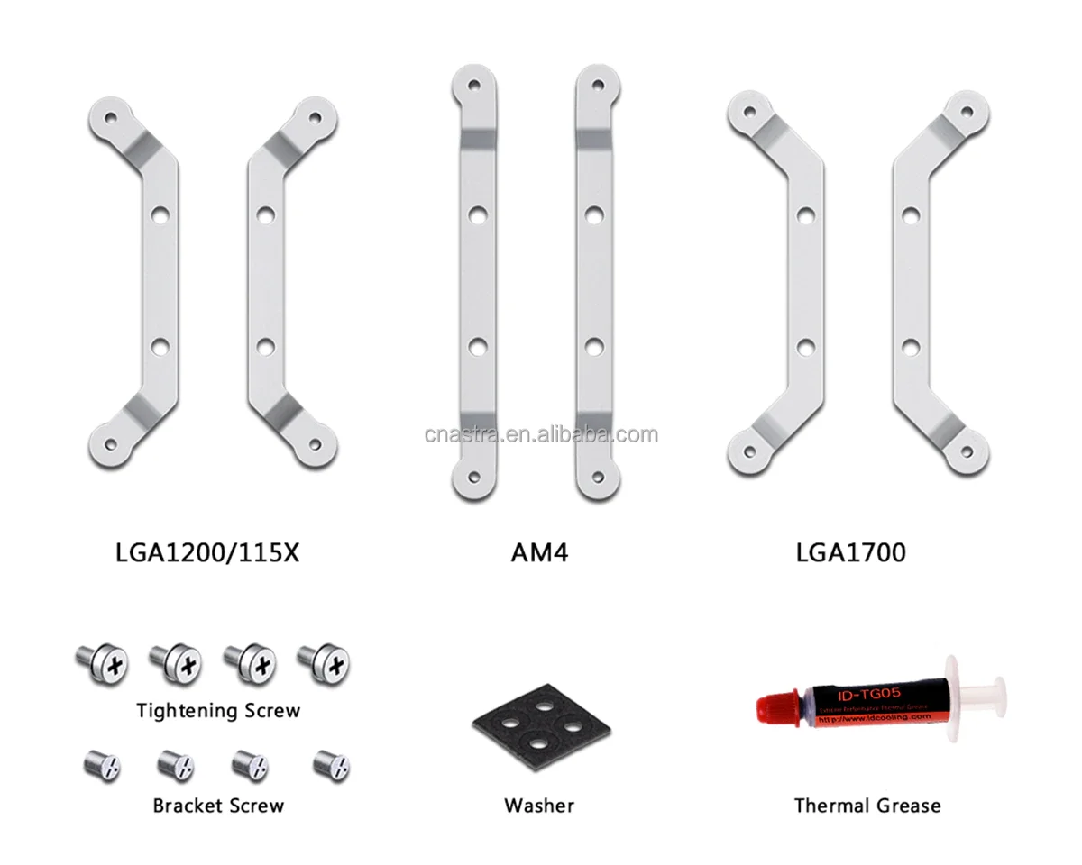Low Profile Cpu Radiator, IS-40X, LGA1700, 1200, 115x - detail 24