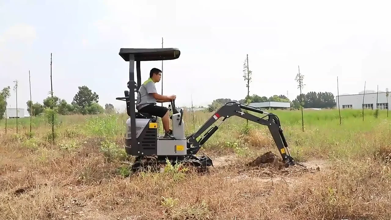 Hot Selling Mini Digger Excavator 1000kg Digger Attachments Excavator