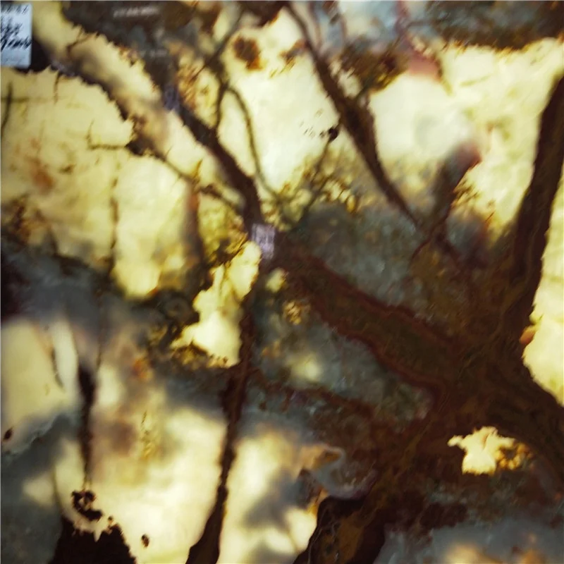 product dark green onyx stone jade transparent lighting indoor wall green jasper stone-5