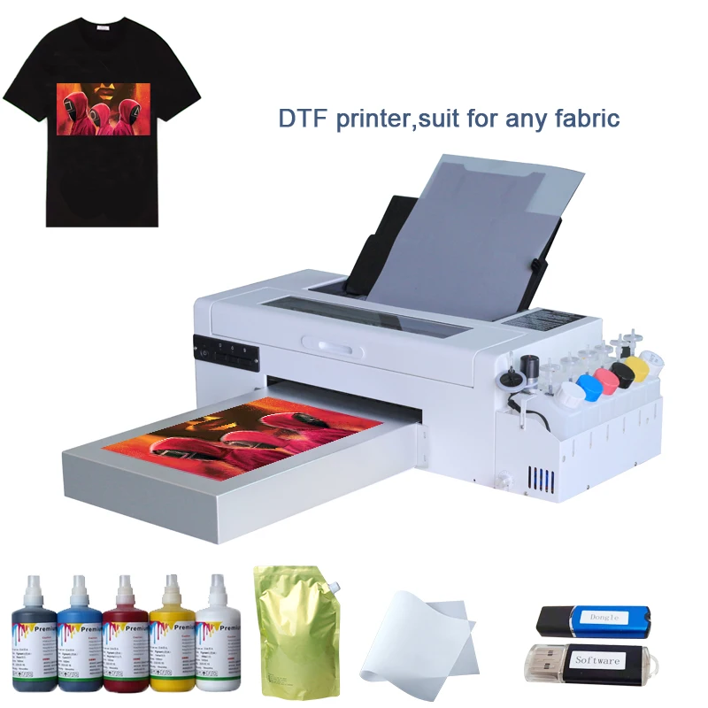 A3 A4 Dtf Printer L1800 Digital Printers Direct To Film Printing ...