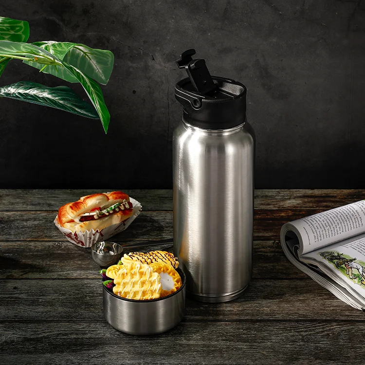 Diversion Safe Water Bottle Stainless Steel Tumbler With Vacuum And