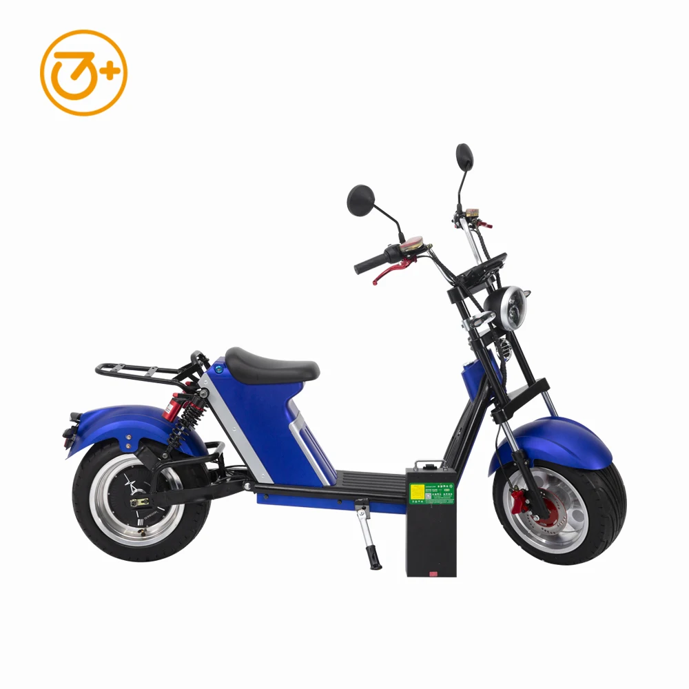 Citycoco 3000W Electric Scooter  Capacity 60-80KM Range Per Charge 12 Inch High Wheel Digital Display Disc Brake