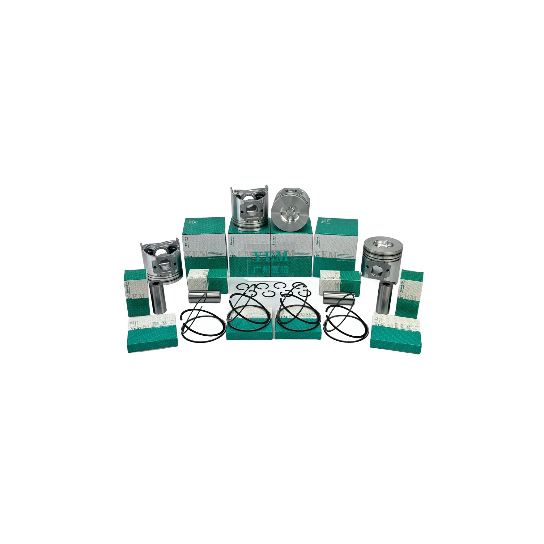 Mahlae Piston Piston Kit C18 C2.2 C2.4 C2.6s for Caterpillar Machinery Engine Spare Parts
