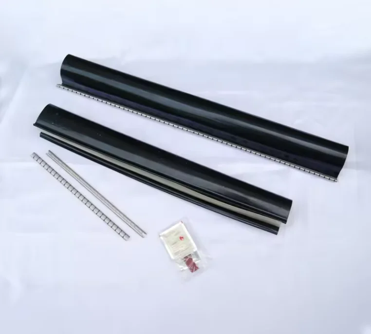 Silicon Rubber Wraparound Cable Repair Sleeve Zipper Heat Shrinkable Cable Repair Sleeve manufacture