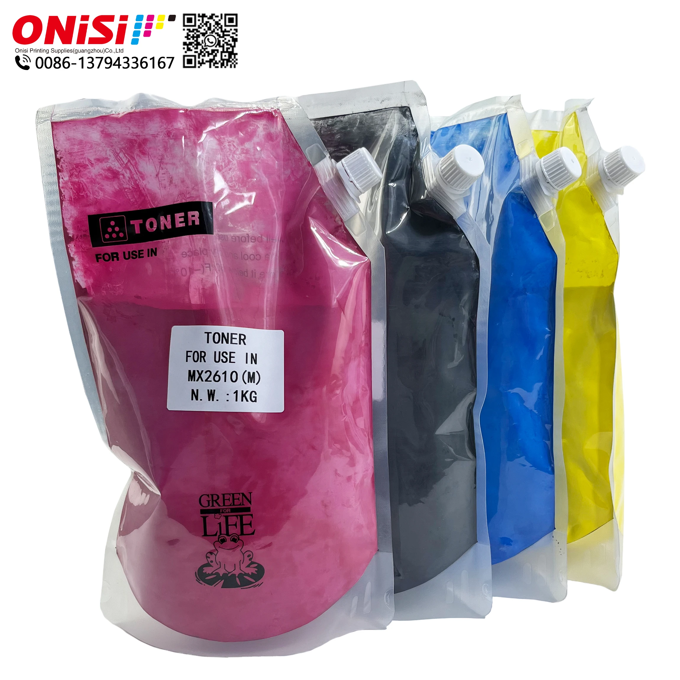 Copier Bulk  Refill Universal Toner Ink Powder 1kg Konica Bizhub Photocopier  Black Color Compatible Encre En Poudre 1kg