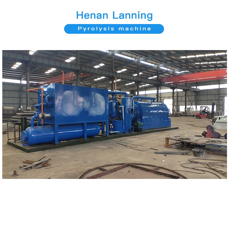 High Performance Small Scale Waste Plastic Pyrolysis to Fuel Oil Machine