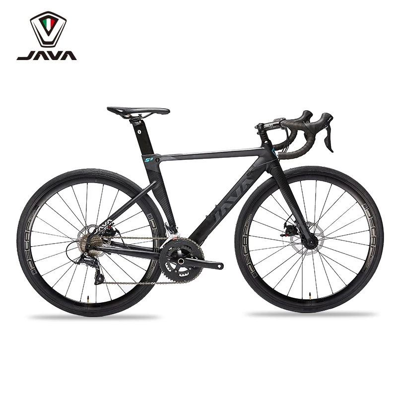 JAVA Siluro 3 Carbon Fiber Road Bike - 18 Speed, Hydraulic