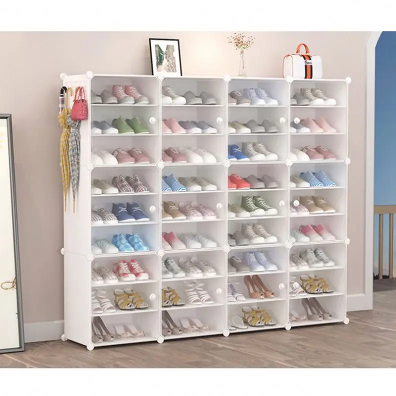 Mavivegue 9 Tiers Shoe Rack Tall Shoe Organizer Shoe Storage 3 Row