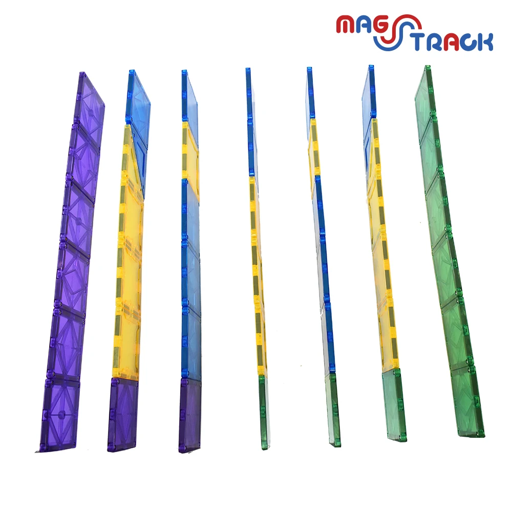 2025 New Playmags Magnetic Building Blocks for Kids ABS Material Type Toys Magnetic Blocks Building Tiles