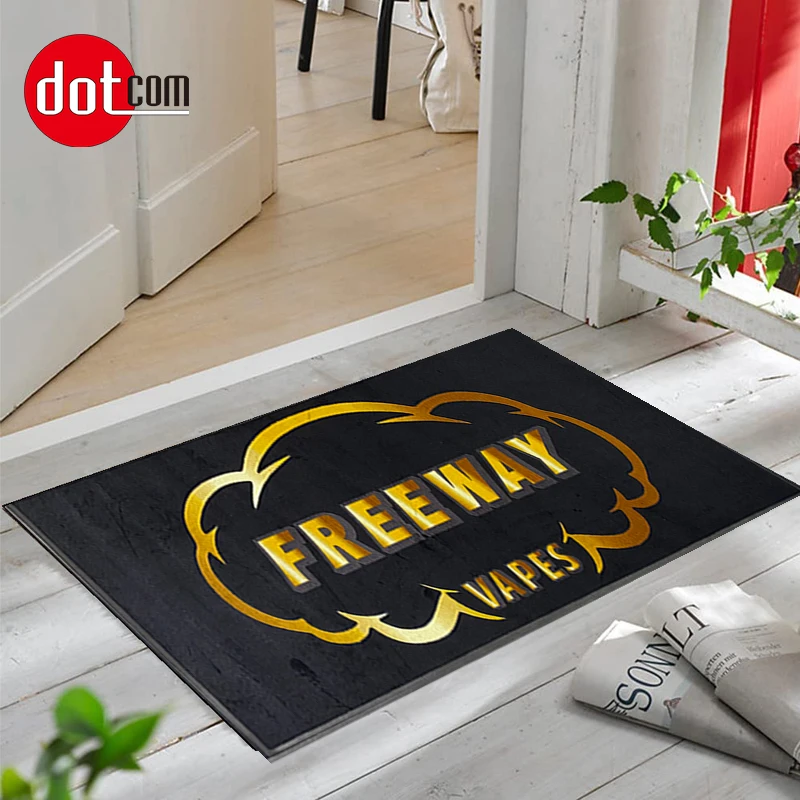 Personalized Rounded Door Mat - JetPrint