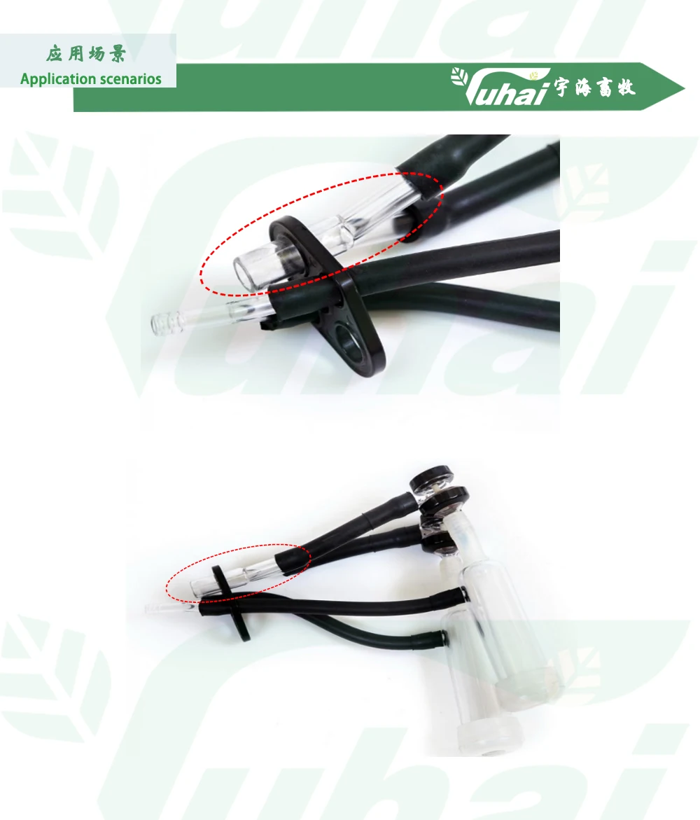 Transparent Silicone Y Connector Tube 18.2mm X 14.2mm for Milking Machine Dairy Equipment Accessories Parts factory