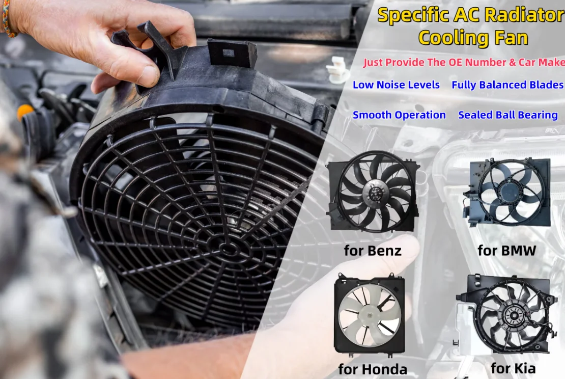2610004ARD0500 Brushless Condenser Cooling Fan for Aion S Automotive ...