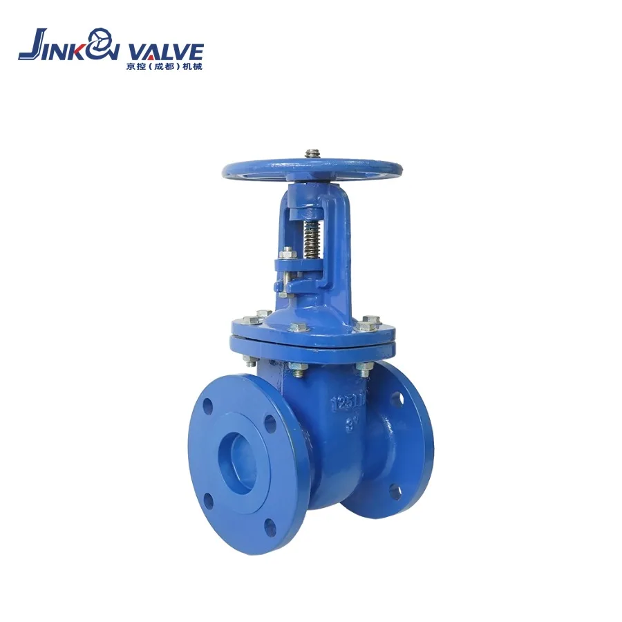 Outside Screw Hard Seal Manual Gate Valve for Industrial Water & Oil Treatment Ductile Iron Brass Seal Valve