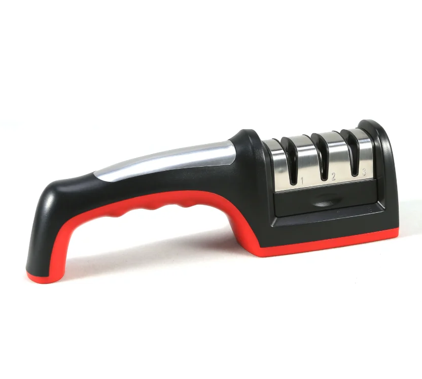 RISAM 3 Stage Knife Sharpener - Eco-Friendly & Efficient