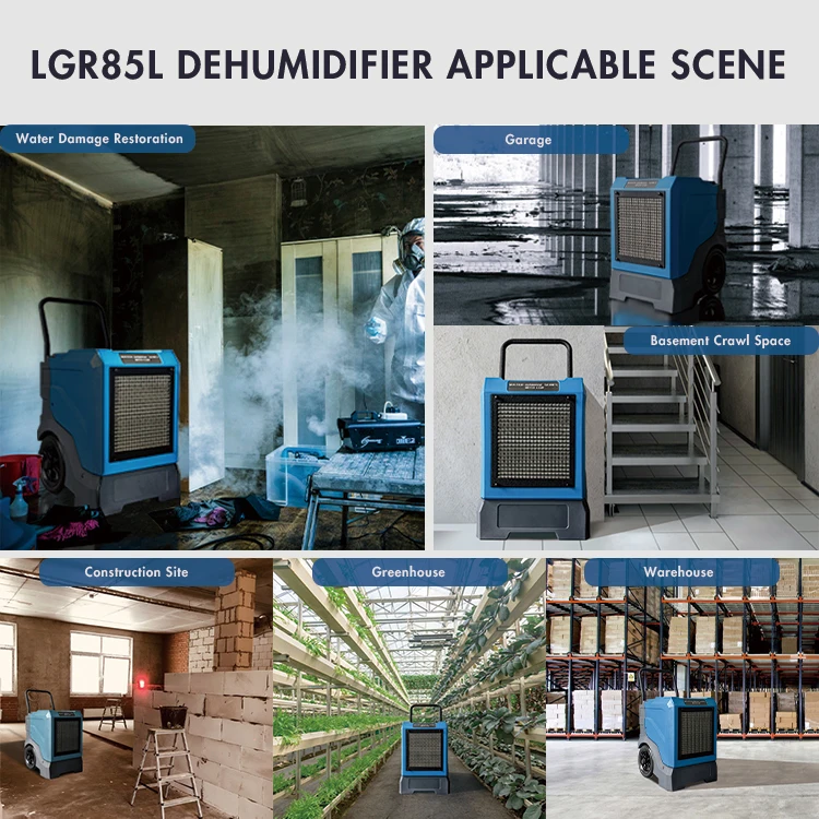 Pints Commercial Dehumidifier, LGR, R32 - detail 8