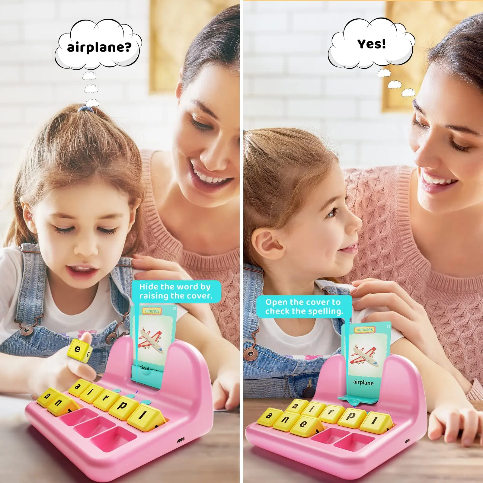 Autism Sensory Toys Talking Flash Cards for Learning