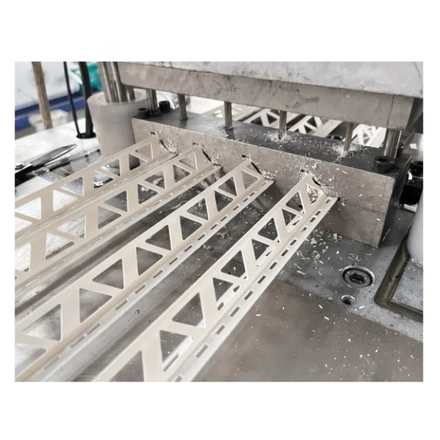 PVC Corner Bead Making Process PVC Corner Profile Plant Machine Production Line