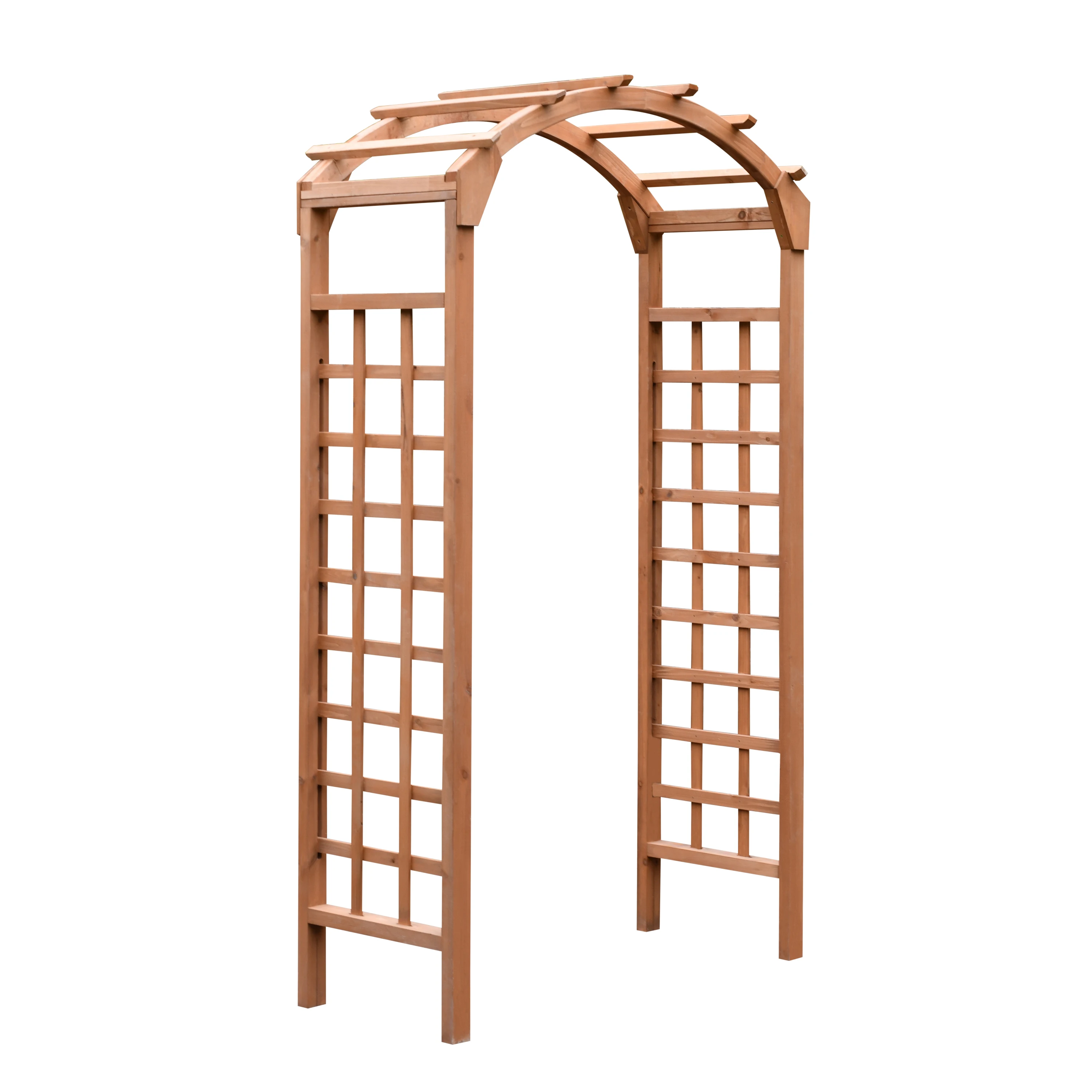 Outdoor Decoration Wooden Pergola Garden Trellis Flower Backdrop Arches ...