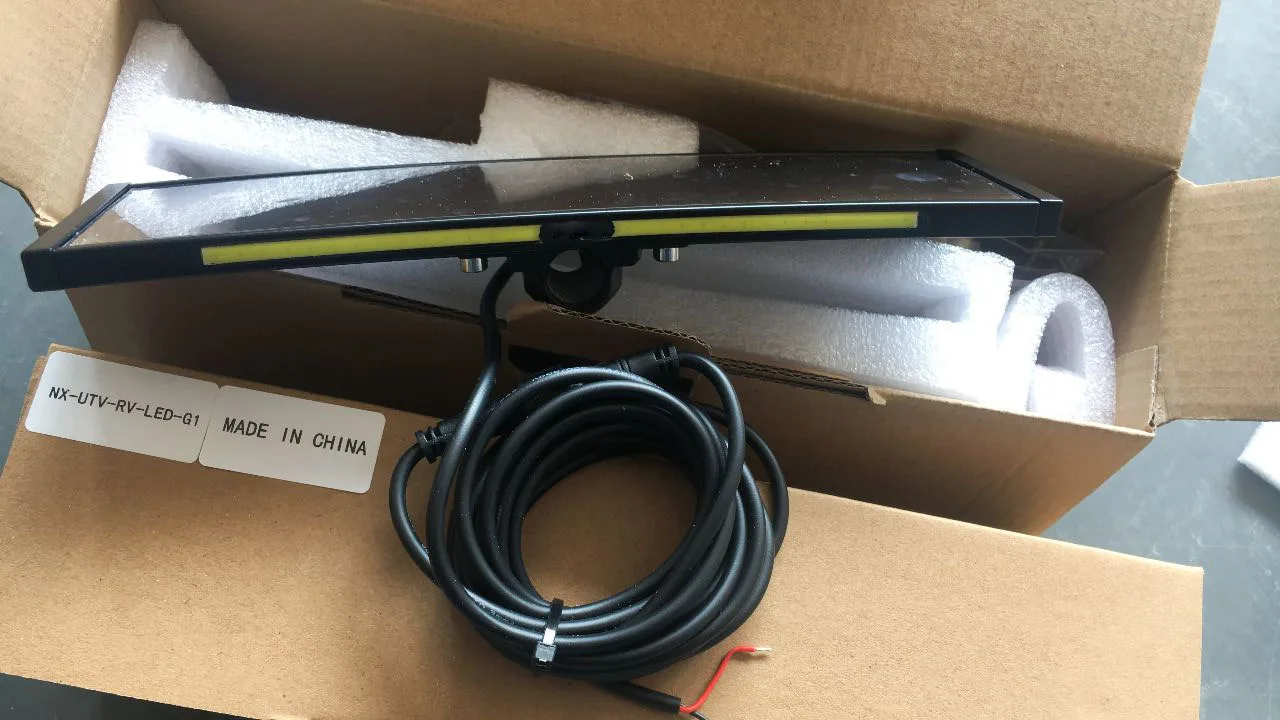 N2 Best Seller Utv Lighted Rear View Mirror Kit With Rocker Switches