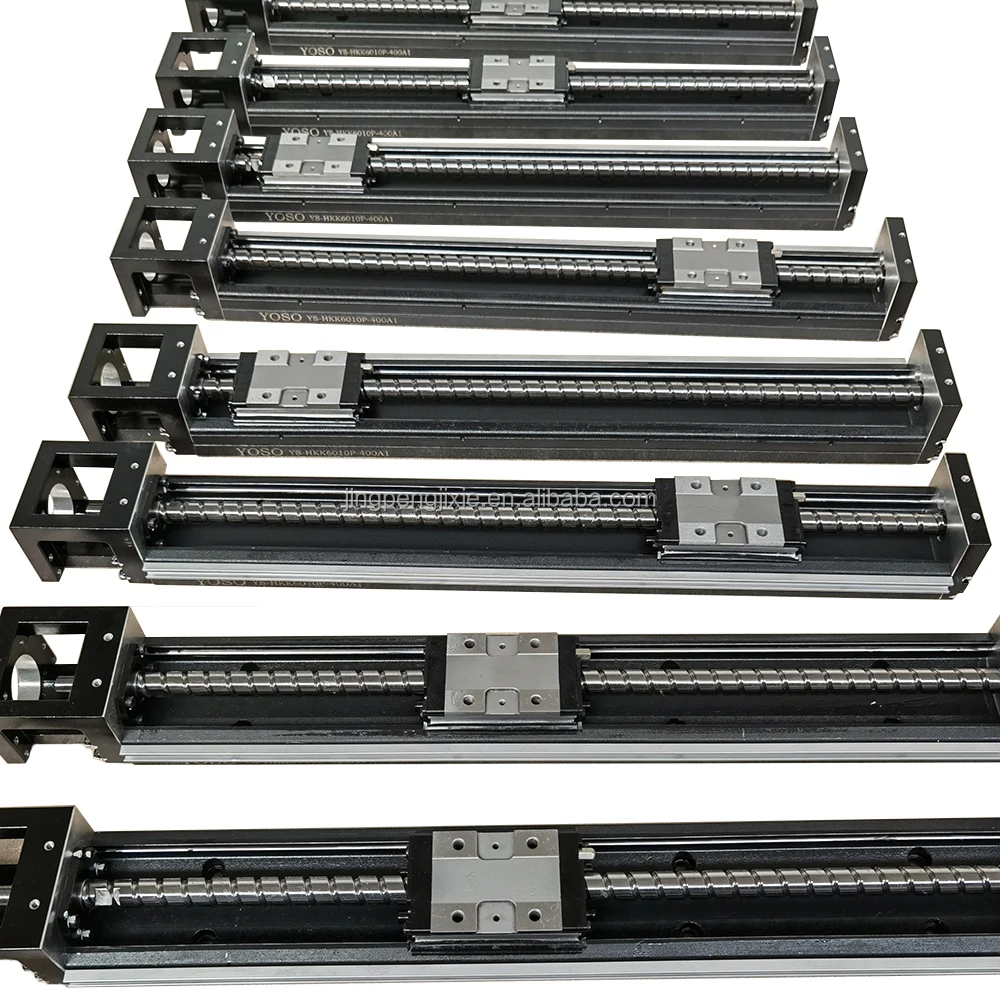 CNC Module Linear Slide Guide Single Axis Robot Linear Stage Steel ...