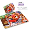 Iron box shaped puzzle-school bus