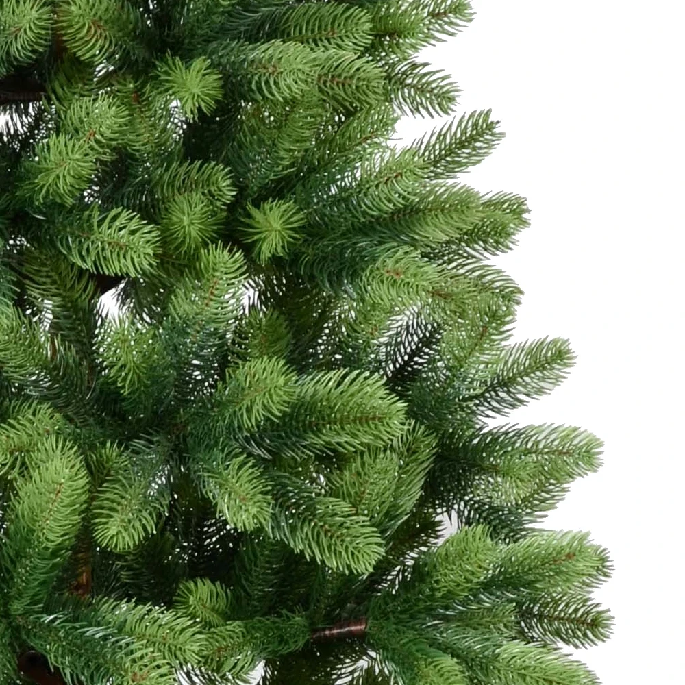 Knstlicher Realistischer PE-Weihnachtsbaum Premium-Fichte Klappbarer Baum