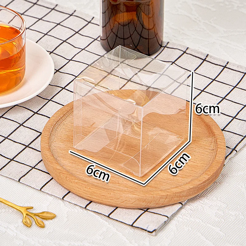 PVC/PP/PET CANDY Plastic Clear Packaging Box for Sweet Plastic Macaron Box Packaging