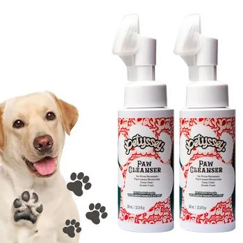 High Quality Factory OEM ODM pet cleaning paws dog paw cleaner portable pet cleaning Paw Cleaner Foam