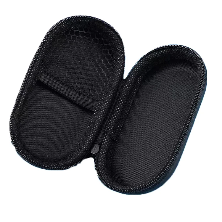 Wholesale Leather Earphone Pouch  EVA Earphone Holder Carrying Case