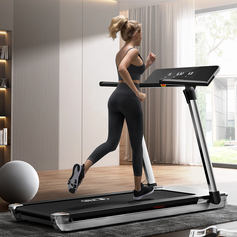 YPOO Good Quality Electric Treadmill Running Machine Professional Foldable  Home Motorized Treadmill with YPOOFIT APP