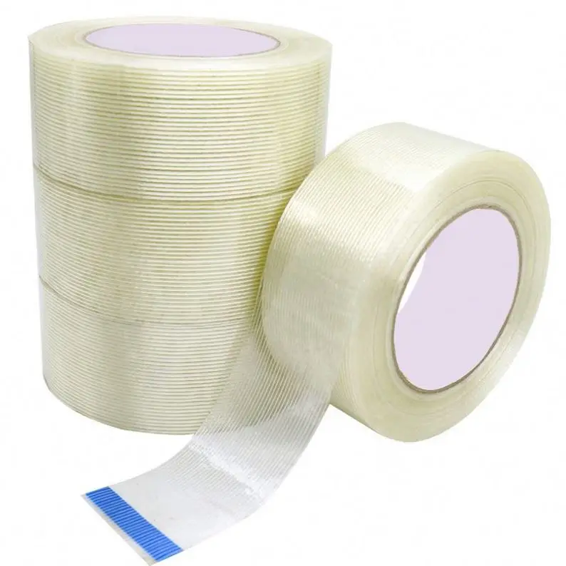 High Quality Fiberglass Filament Adhesive Tape for Assembling Lithium Battery Packs Reinforced Package Battery Accessories