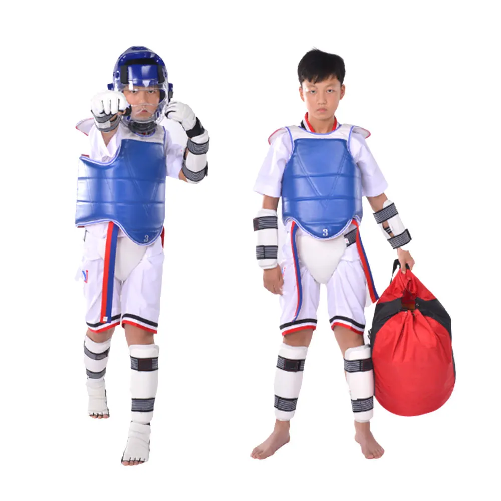 Équipement Protection Taekwondo - Protège-jambes/bras EVA Rembourrés