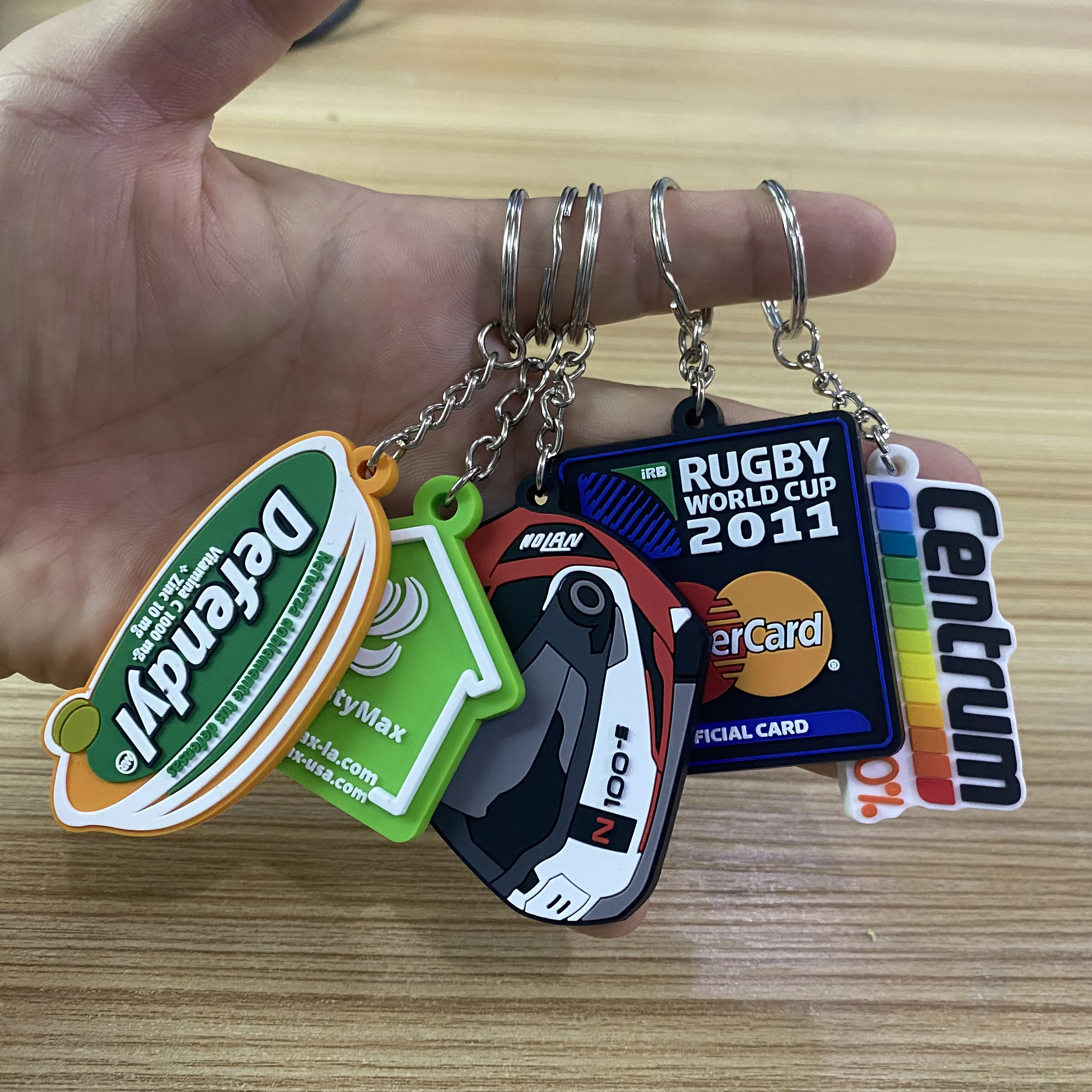 Pvc Keychains 2022 Promotional Items With Logo Custom Rubber Key Chains