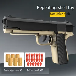 Полностью автоматический метательный пистолет Blowback 1911 Colt, метательный пистолет песчаный ястреб, мягкая пуля, игрушечный пистолет, оптовая продажа