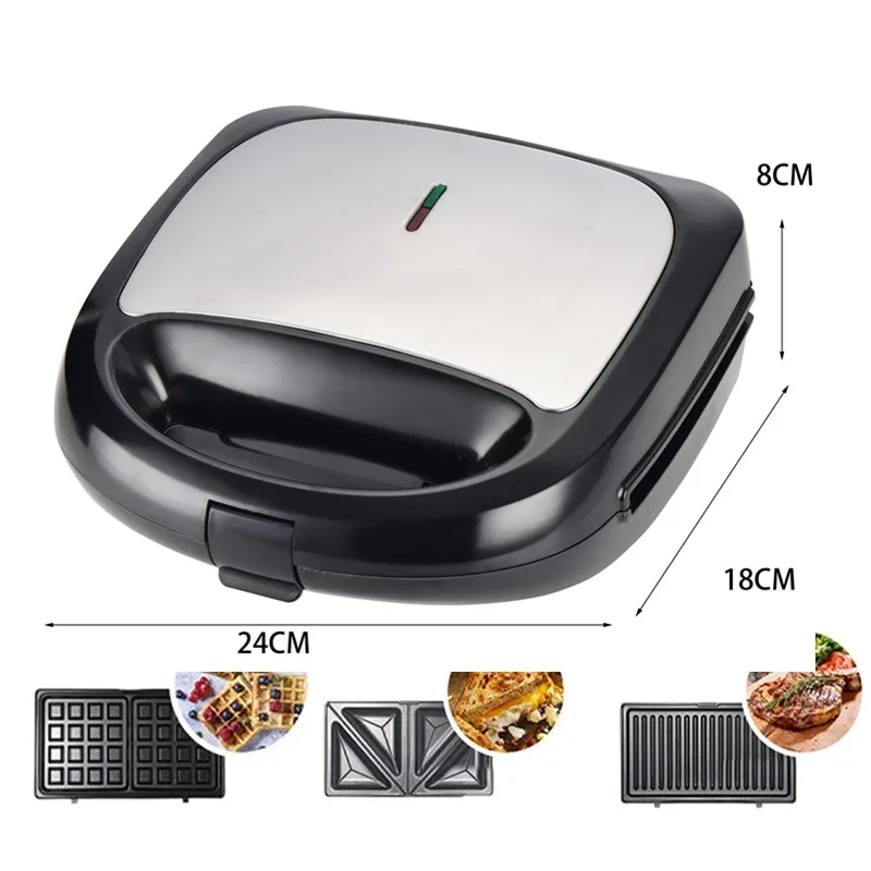 Buy Wholesale China Multi-function 3 In 1 Sandwich Maker Mini