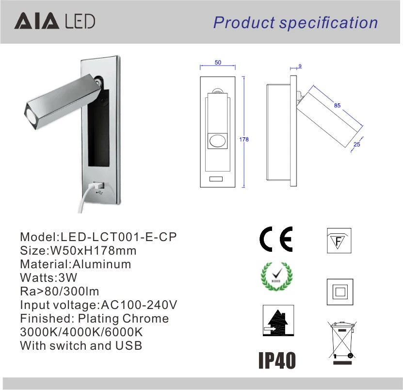 LED-LCT001-E-PC-D