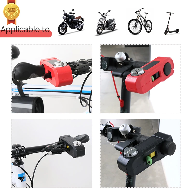 Superbsail Escooter Handle Lock Xiaomi M365 Pro 1S Lock Brake Lever Bike Handlebar Safety Lock Motor Bike Riding Accessories factory