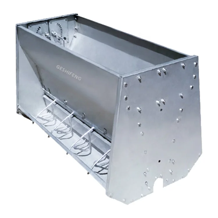 Automatic Feeding System Floor Feeding System for Cattle Pig Farm House Ground Poultry Feed Equipment Long Building