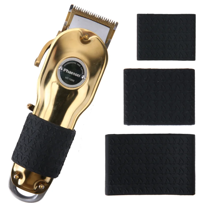 Barber Clipper Bands – 3 Silikonbänder, Rutschfest & Hitzebeständig, Für Haarschneider