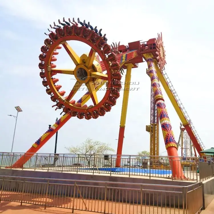 Fun theme park attractions 8/12/16/24/30 Seats Big Pendulum / Meteor Hammer adults amusement ride