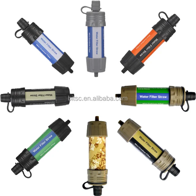 Portable Water Filter Purification  for Emergencies Water Filter or Purifier Mini Water Purifier Filter Outdoor Tour
