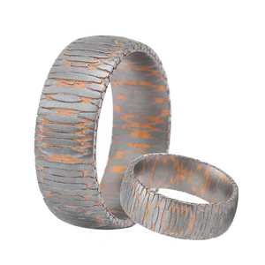 TIZTI Men's Fashion Ring Jewelry Custom Niobium Titanium Superconductor Copper Natural Mens Wedding Band