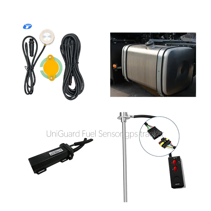 Logistic GPS Tracking with Fuel Sensor for Truck Fuel tank Anti Oil Theft GPS Fuel Monitoring System for Buses and Trucks