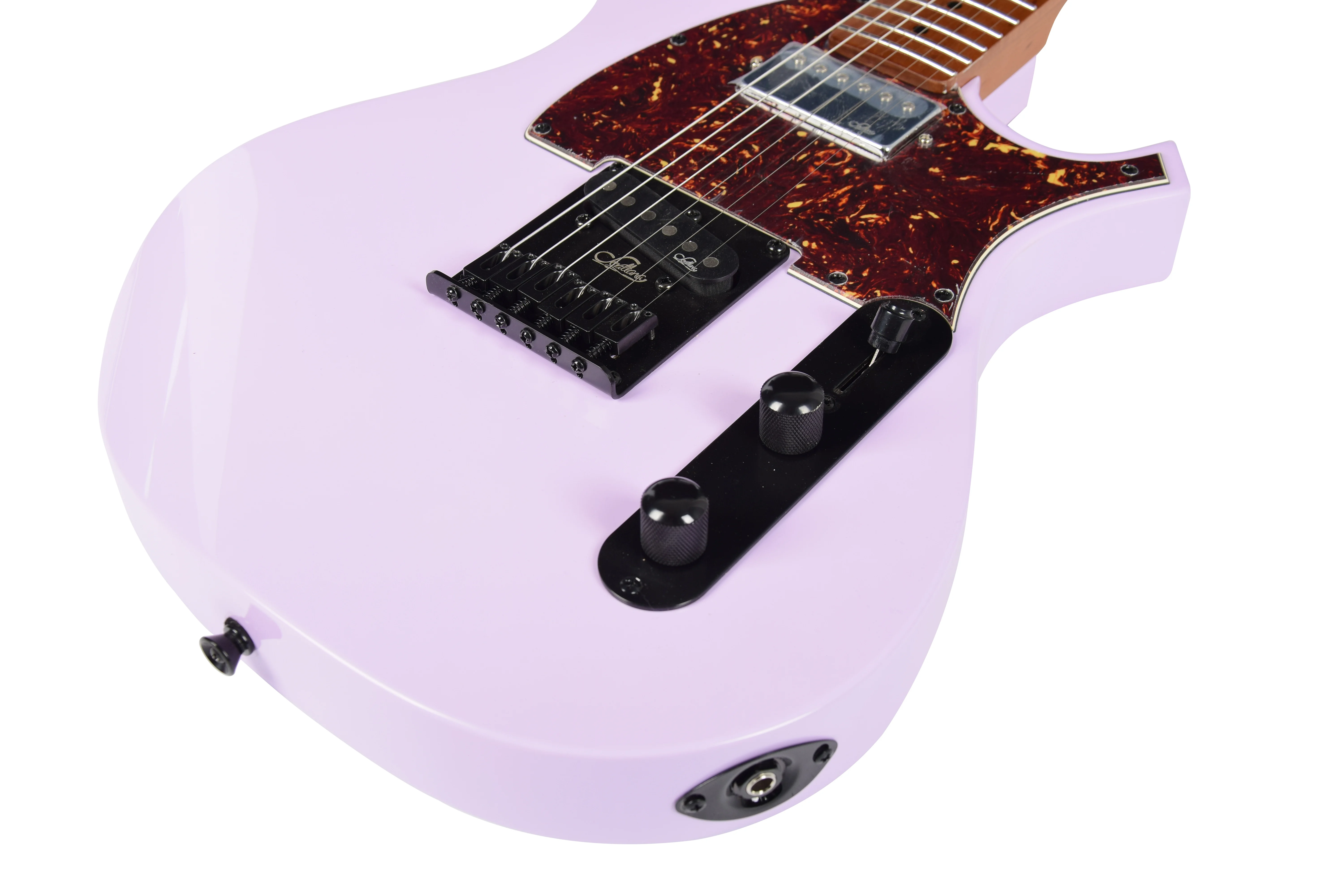 Factory Direct Wholesale Single Wave High Quality High Glossy Electric Guitar With Single Humbucker Pickup OEM Guitar