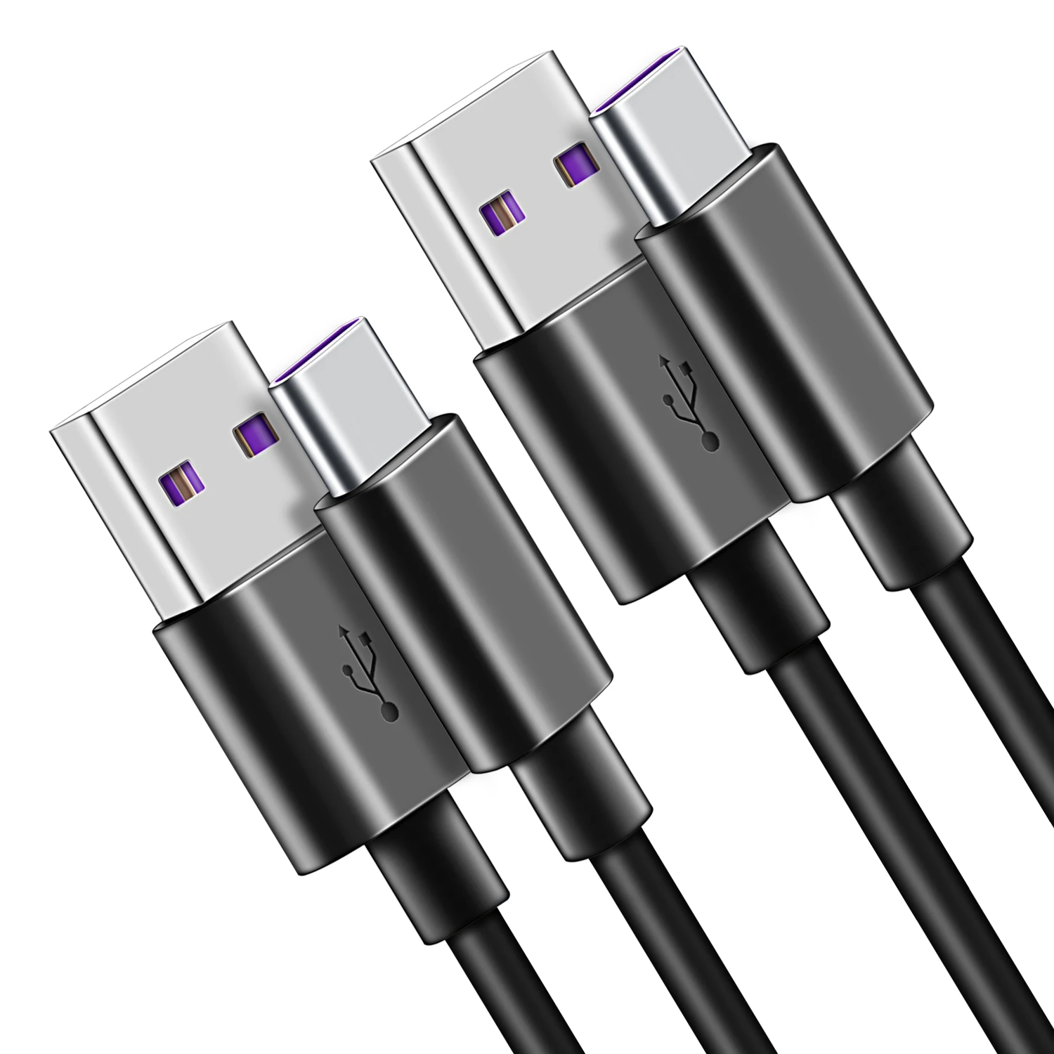 
 Заводская оптовая продажа, 5 А, кабель для быстрой зарядки и передачи данных USB C на Type C 2,0, кабель для Huawei VOOC Oppo  