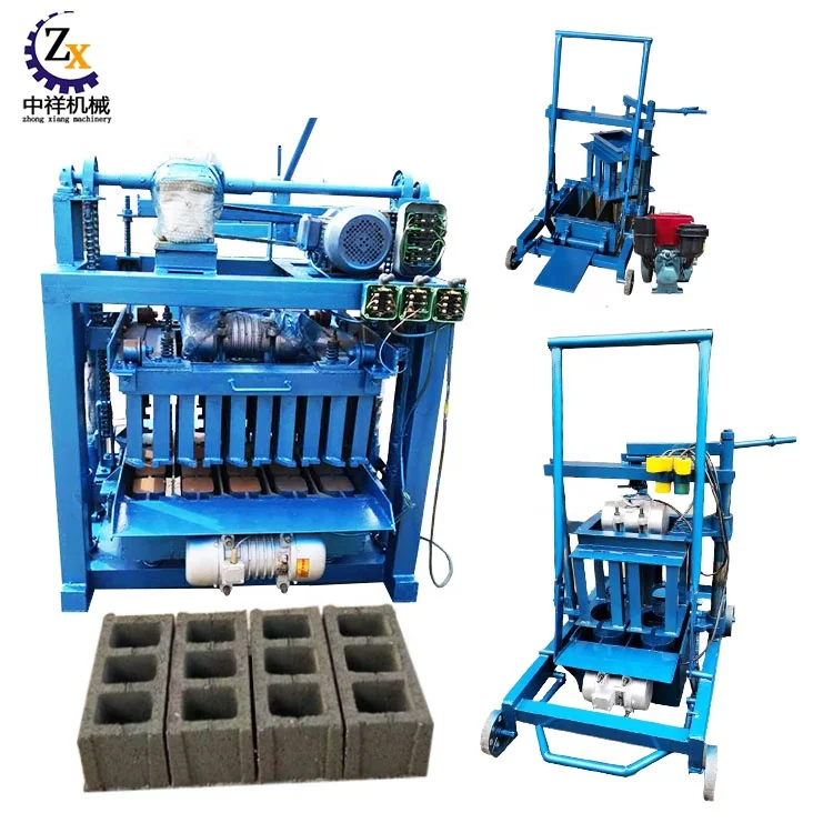 Movable Concrete Block Making Machine Dalette Price in India Oman