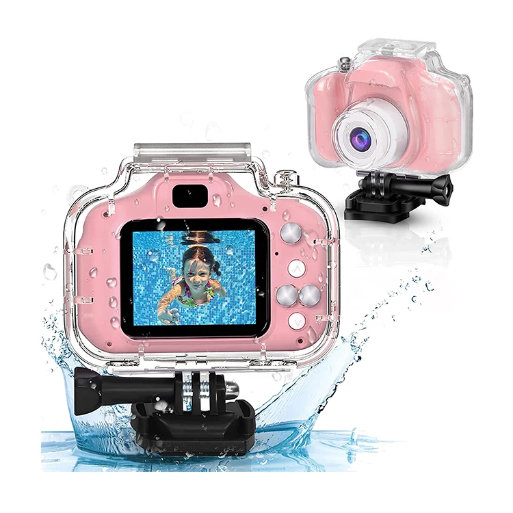 Kids Waterproof Digital Camera Small Underwater Camera