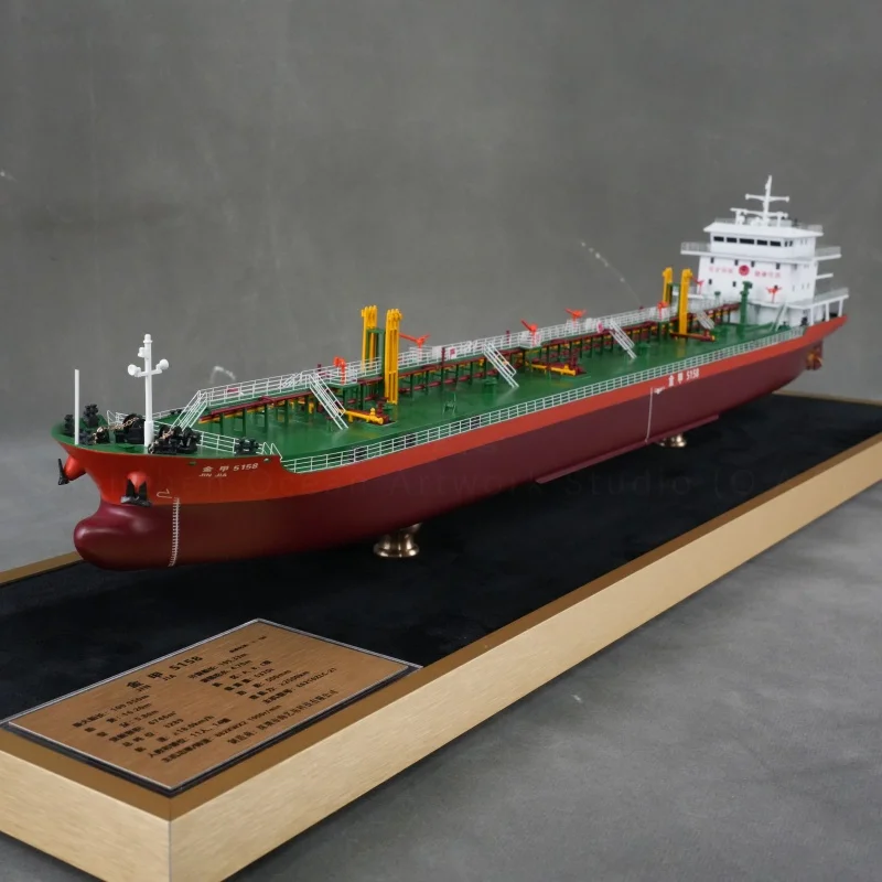 【LAC】O.A.S Fabriksmodel, brugerdefineret 65 cm JINJIA olieskibmodel til gaver og souvenirs inden for skibsfarten
