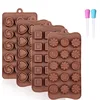 Ensemble de 6 compte-gouttes à chocolat Group G Double Love.
