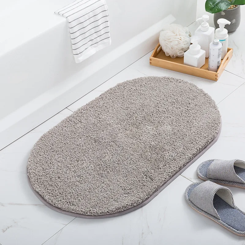 High Quality Machine Made 100% Polyester Modern Style Bath Mats Super Absorbent Bath Mat For Home Decor factory